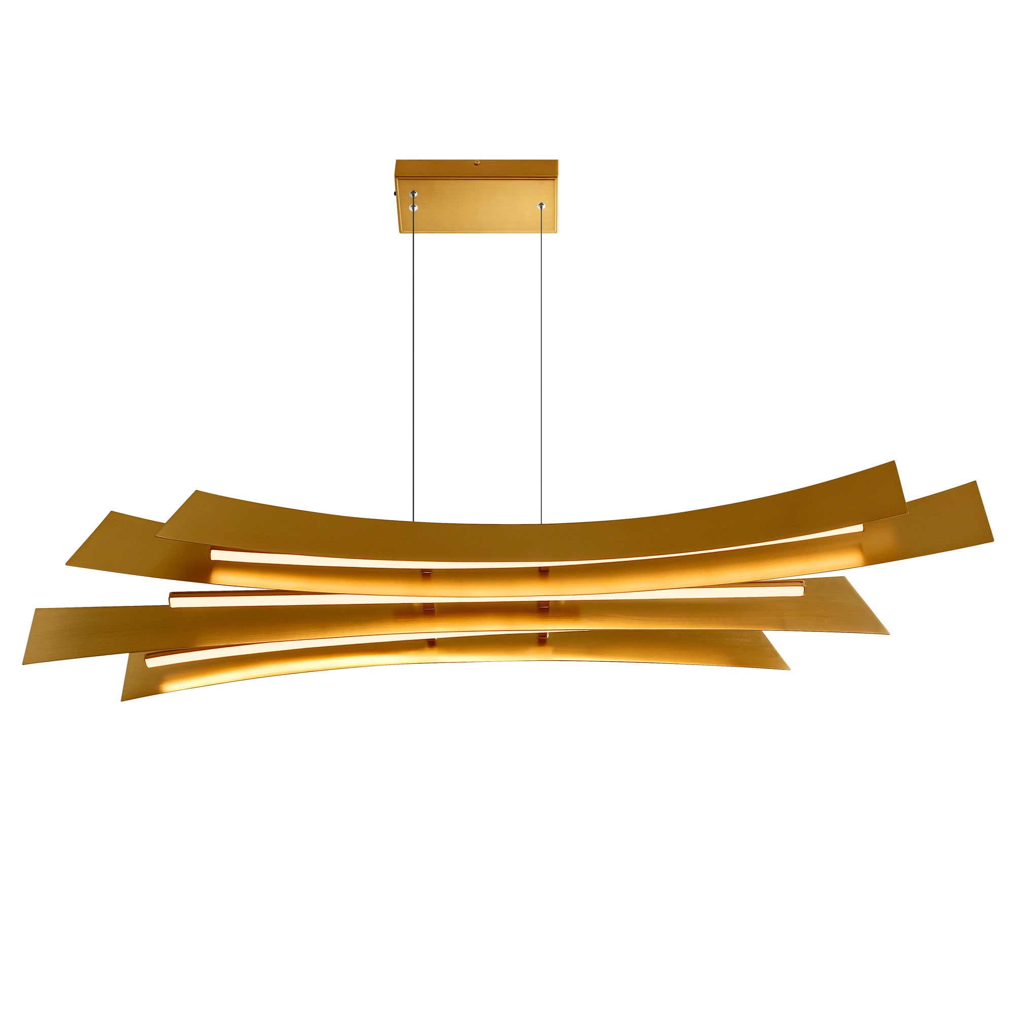 Candora Chandeliers 27 Watts Brass Finish