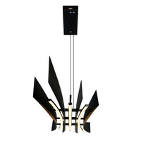 Candora Chandeliers 72in Black 36 Watts