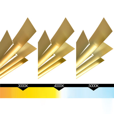Candora Chandeliers 72in Brass Integrated LED