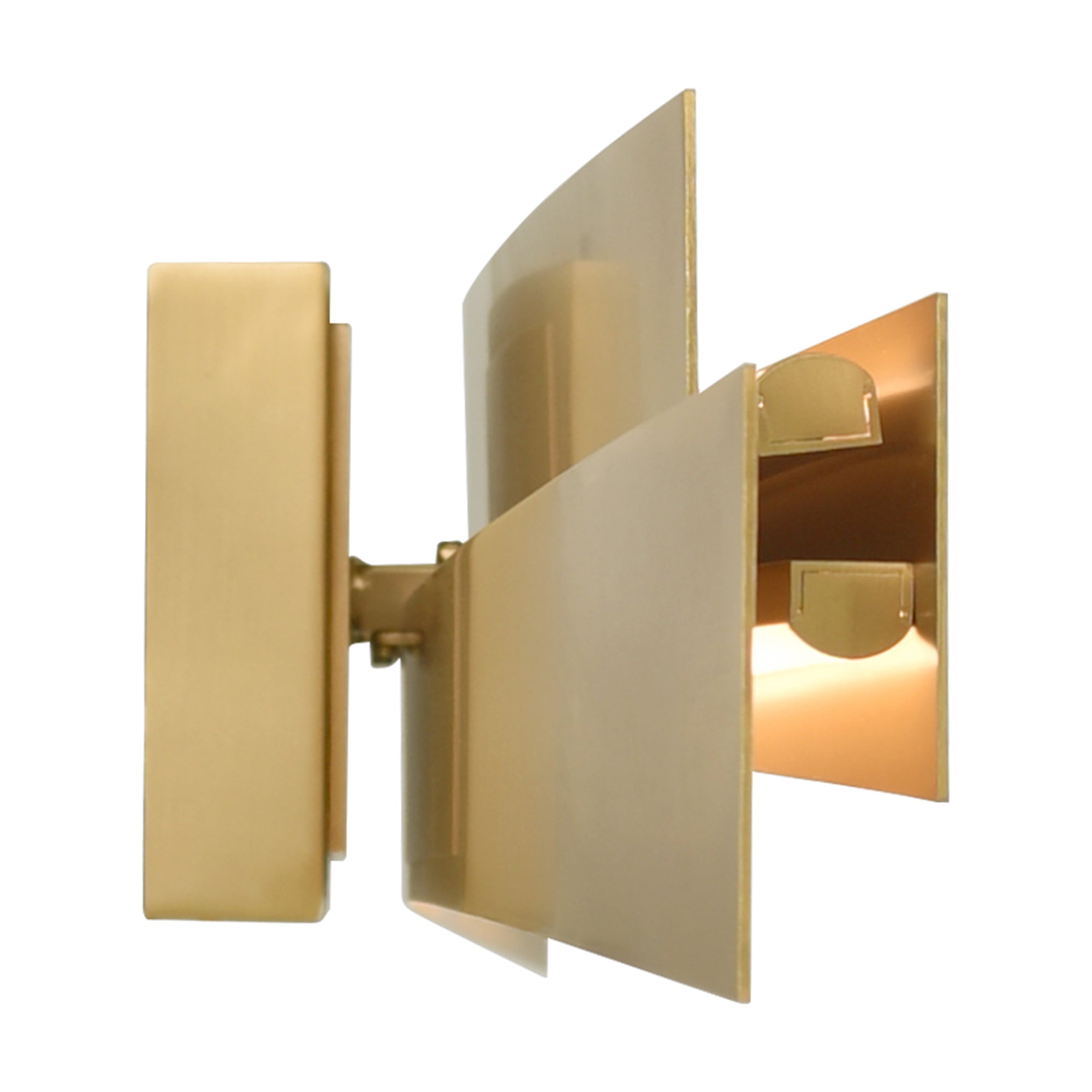 Candora Vanity Lights 24 Inch Brass Integrated