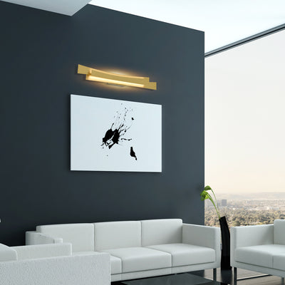 Candora Vanity Lights Brass Finish LED 36