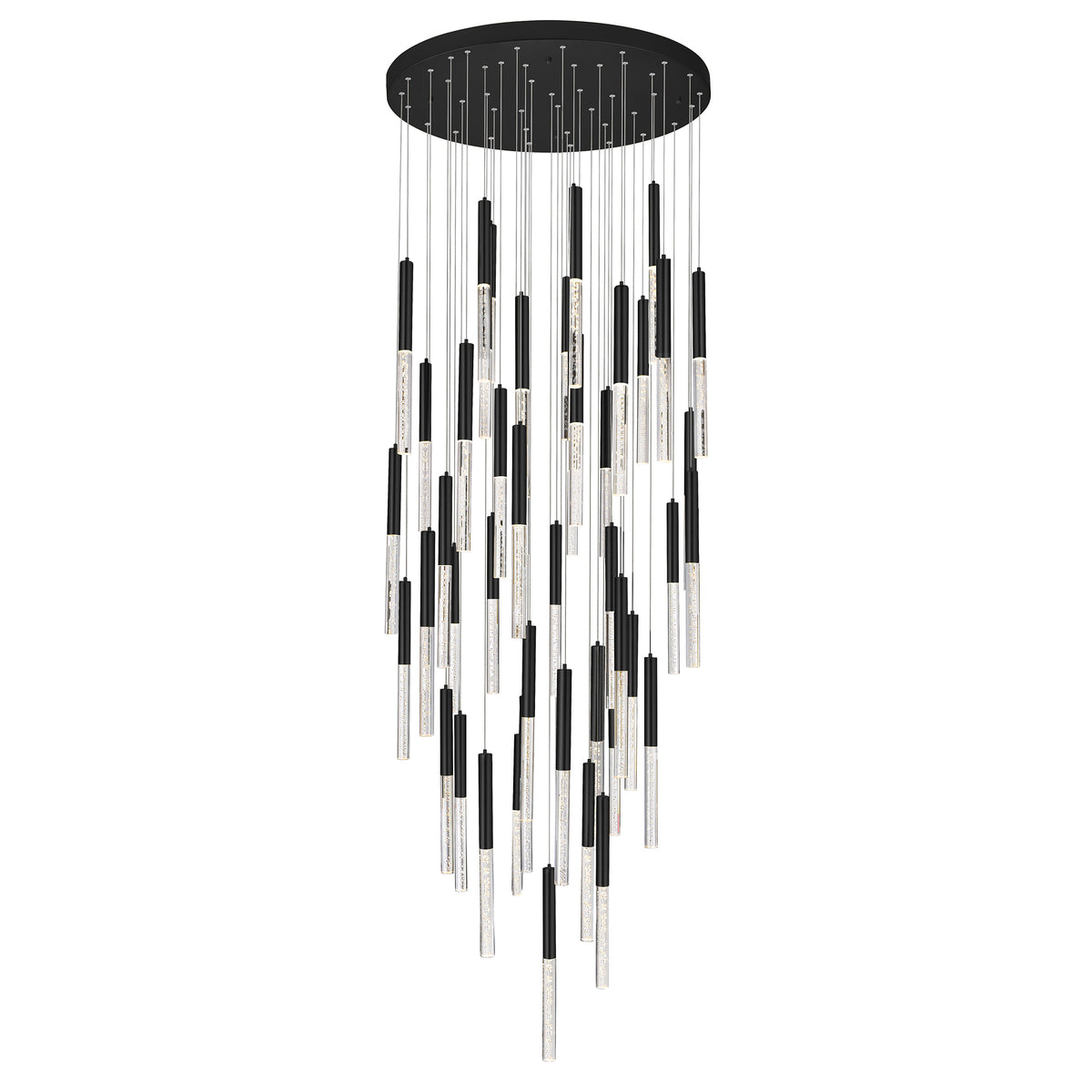 Dragonswatch Chandeliers Integrated LED Black