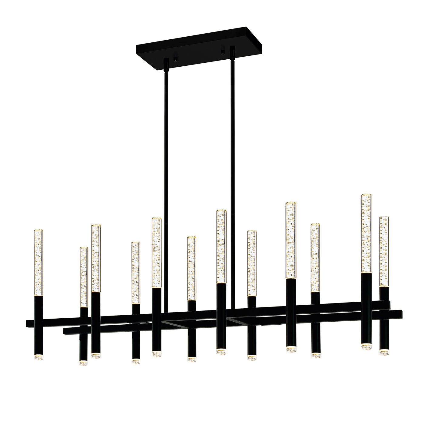Dragonswatch Chandeliers 12 Pendant Black LED