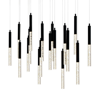 Dragonswatch Chandeliers 48 Black Integrated LED