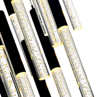 Dragonswatch Chandeliers 48 Black Integrated LED