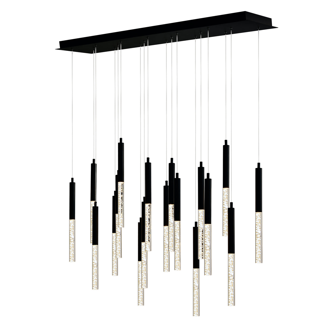 Dragonswatch Chandeliers 48 Black Integrated LED