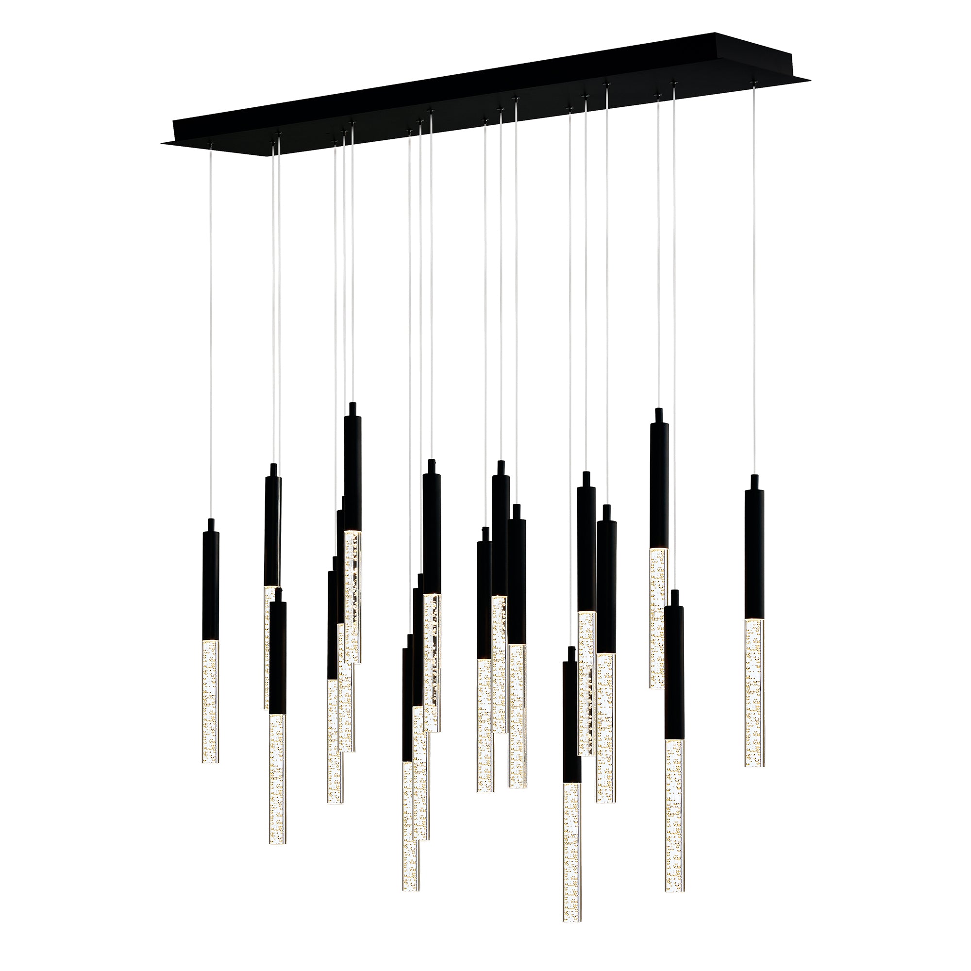 Dragonswatch Chandeliers 48 Black Integrated LED