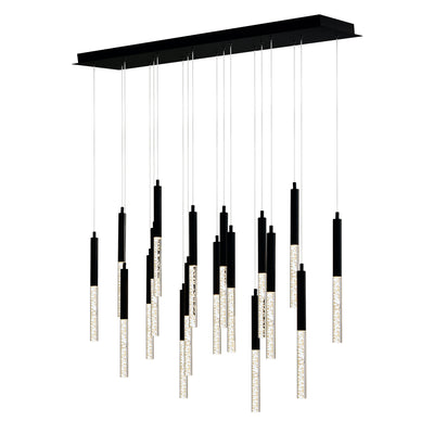 Dragonswatch Chandeliers 48 Black Integrated LED