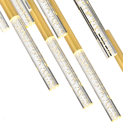Dragonswatch Chandeliers Satin Gold LED