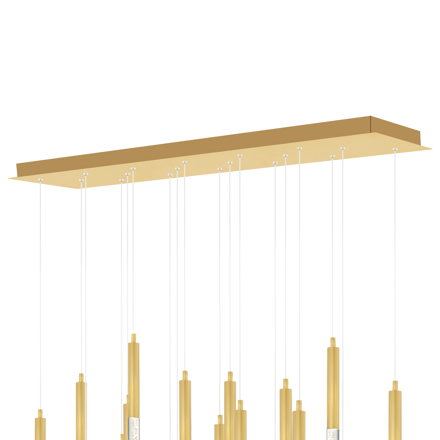 Dragonswatch Chandeliers Satin Gold LED