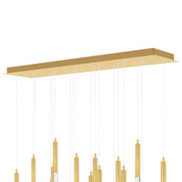 Dragonswatch Chandeliers Satin Gold LED