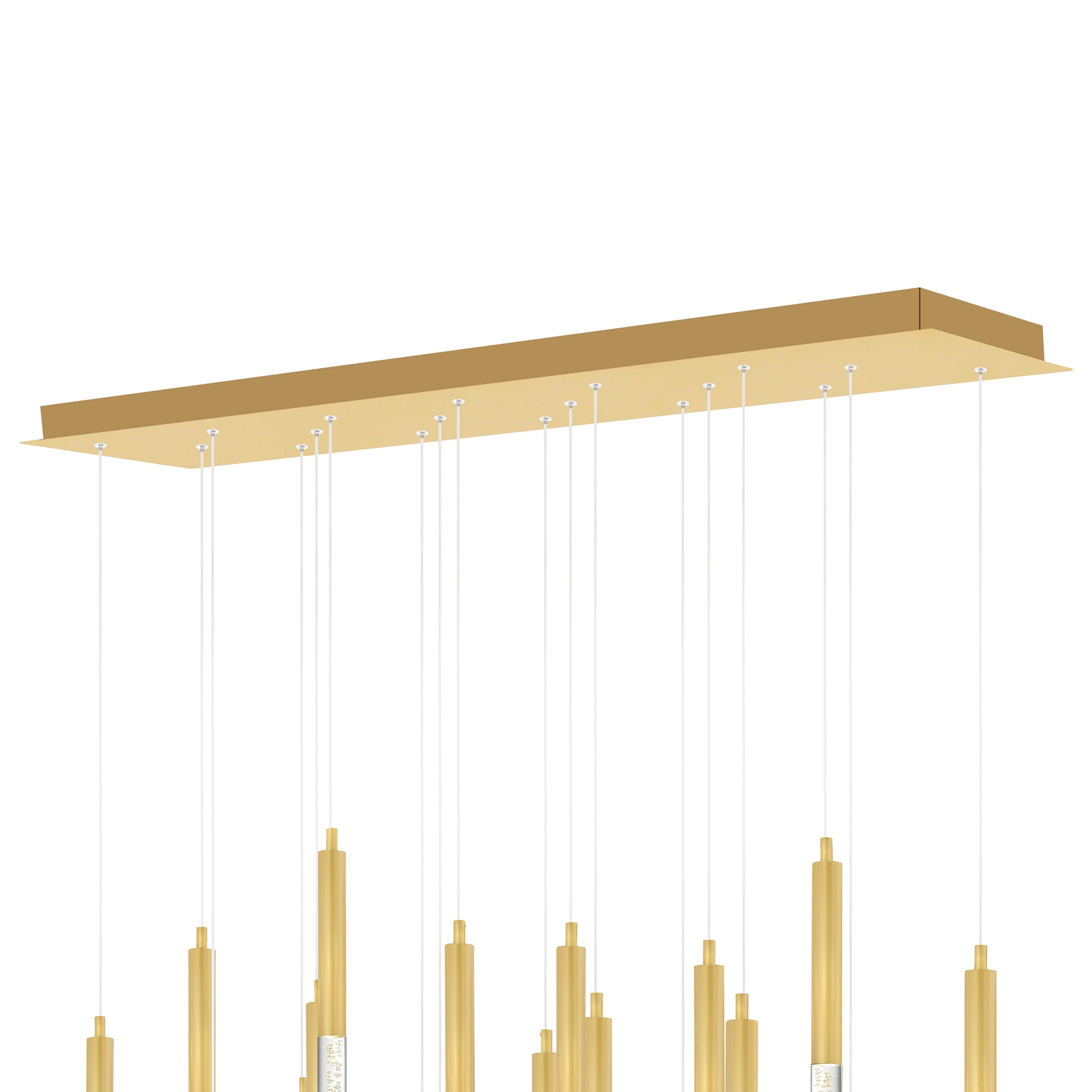 Dragonswatch Chandeliers Satin Gold LED