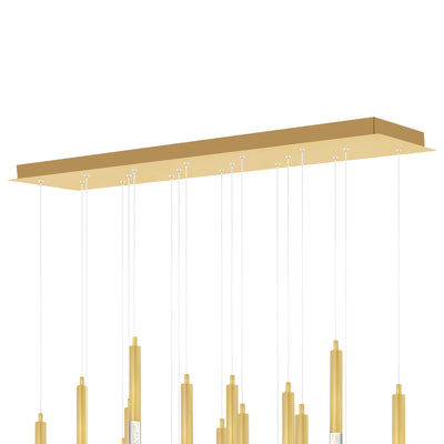Dragonswatch Chandeliers Satin Gold LED