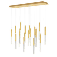 Dragonswatch Chandeliers Satin Gold LED