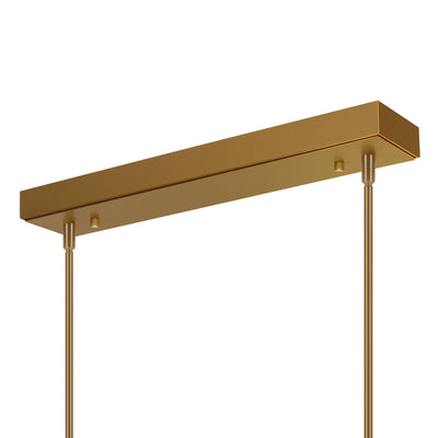 Arcus Chandeliers Brass Integrated LED 50in