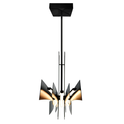 Solara Chandeliers Integrated LED Black 50in