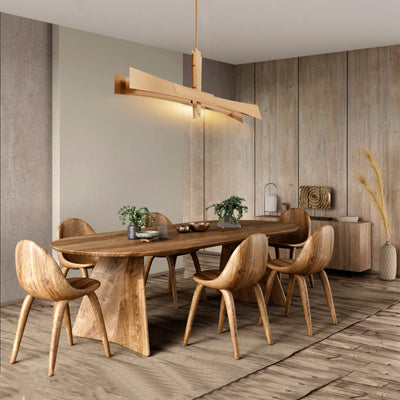 Solara Chandeliers LED 50in Brass Finish