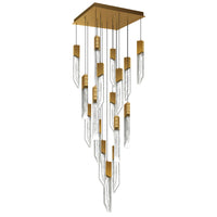 Petra Chandeliers LED Brass 24in