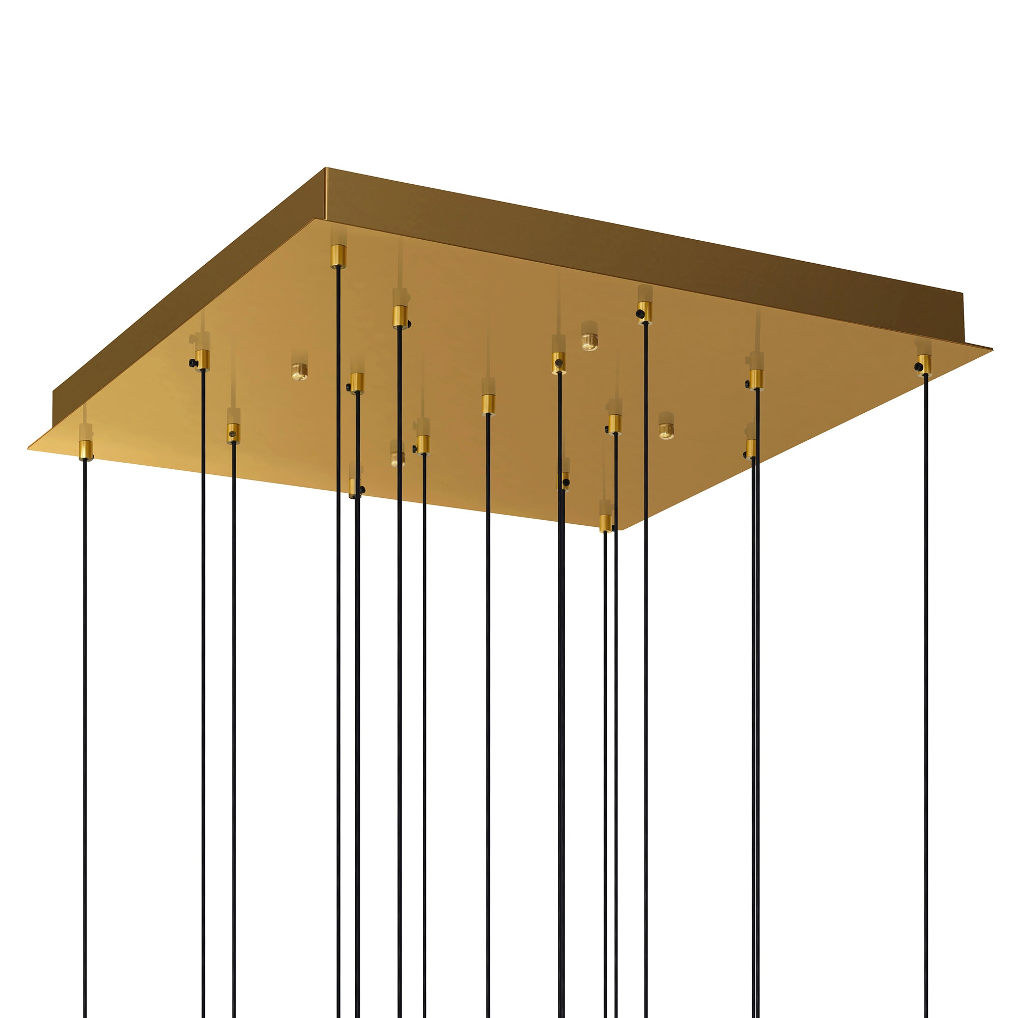 Petra Chandeliers LED Brass 24in