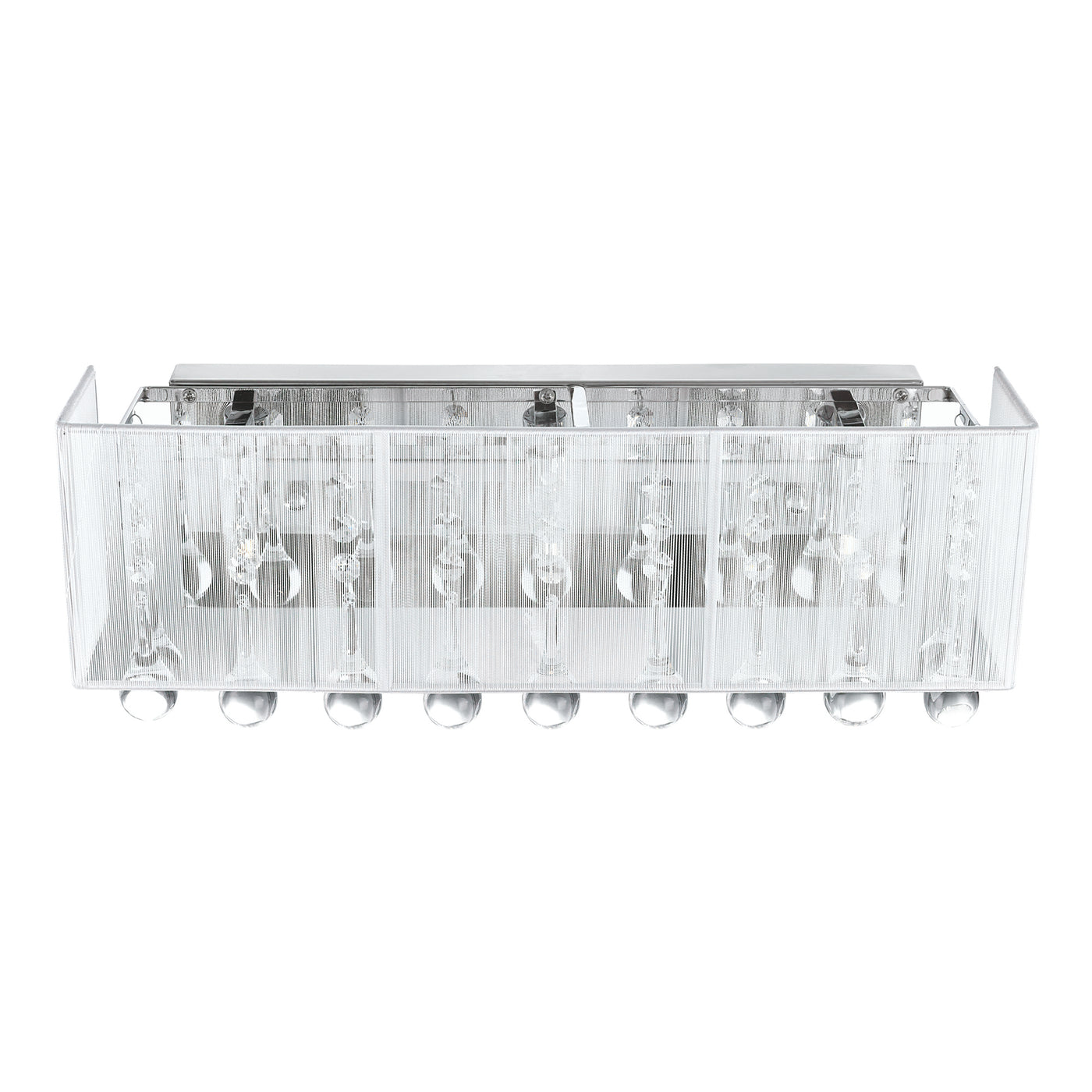 Water Drop 3 Light Chrome Vanity Light