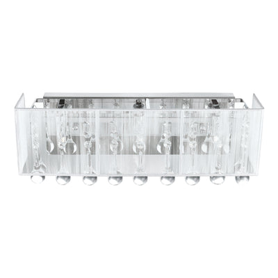 Water Drop 3 Light Chrome Vanity Light