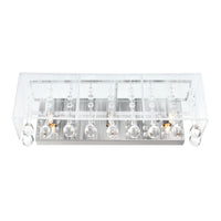 Water Drop 3 Light Chrome Vanity Light