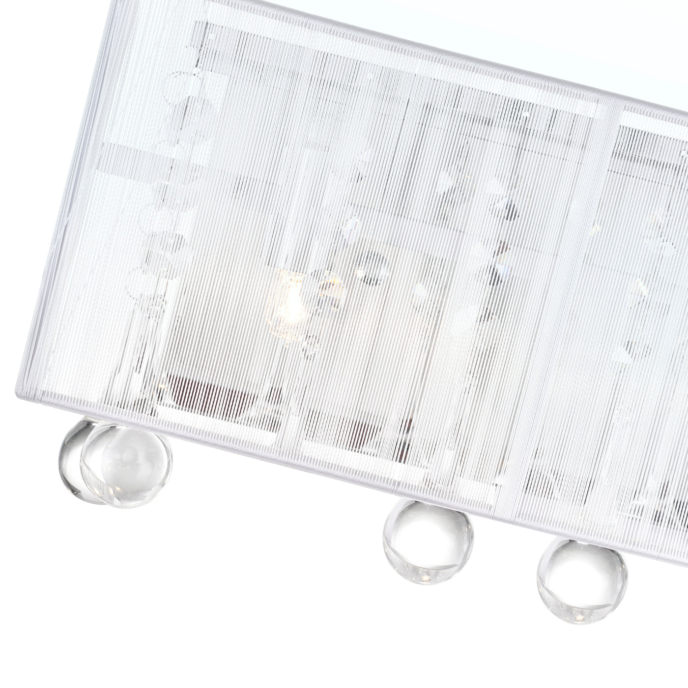 Water Drop 3 Light Chrome Vanity Light