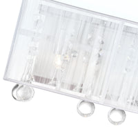Water Drop 3 Light Chrome Vanity Light