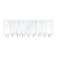 Water Drop 3 Light Chrome Vanity Light