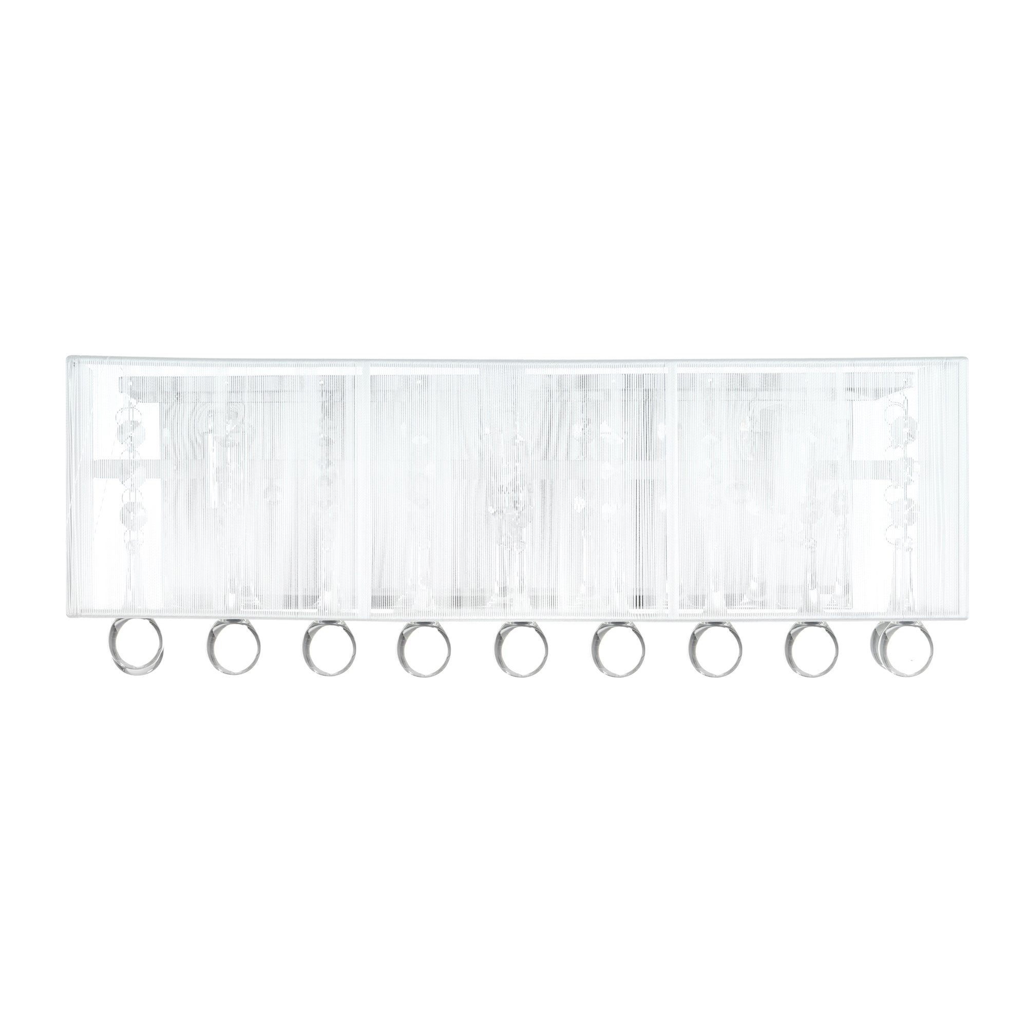Water Drop 3 Light Chrome Vanity Light