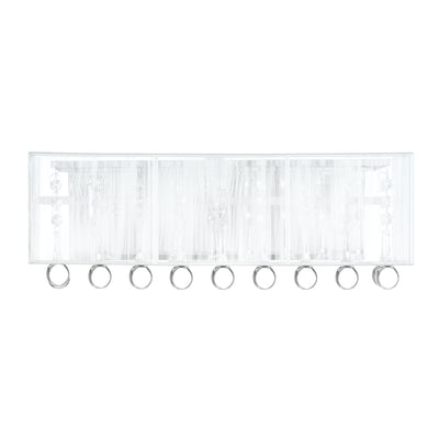 Water Drop 3 Light Chrome Vanity Light