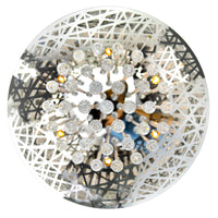 Eternity 9 Light 22in Chrome Chandelier