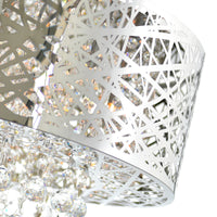 Eternity 9 Light 22in Chrome Chandelier