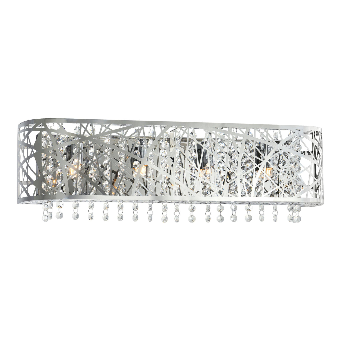 Eternity 4 Light 26in Chrome Vanity Light