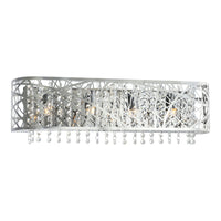 Eternity 4 Light 26in Chrome Vanity Light