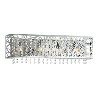 Eternity 4 Light 26in Chrome Vanity Light