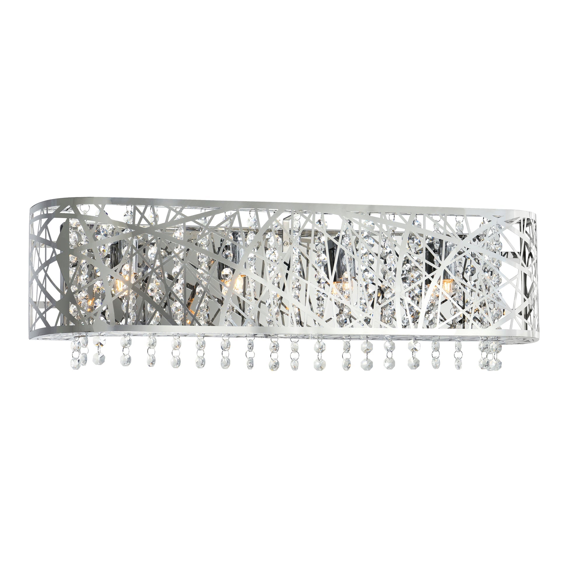Eternity 4 Light 26in Chrome Vanity Light