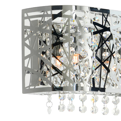 Eternity 6 Light 32 Inch Chrome Vanity Light