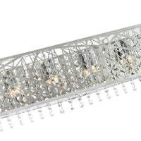 Eternity 6 Light 32 Inch Chrome Vanity Light