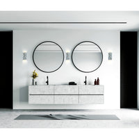 Chique 4 Light Chrome Wall Sconce