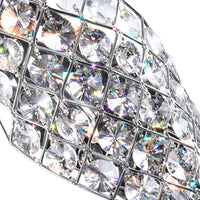 Chique 4 Light Chrome Wall Light