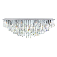 Bianca 20 Light Chrome Flush Mount