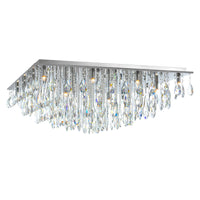 Bianca 20 Light Chrome Flush Mount