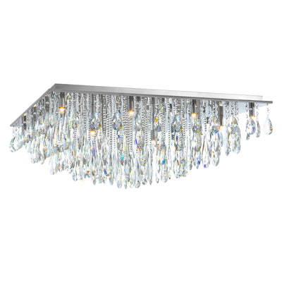 Bianca 20 Light Chrome Flush Mount
