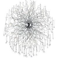 Cherry Blossom 48 Light Chrome Chandelier