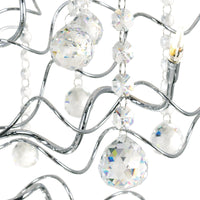 Cherry Blossom 48 Light Chrome Chandelier