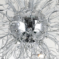 Cherry Blossom 48 Light Chrome Chandelier