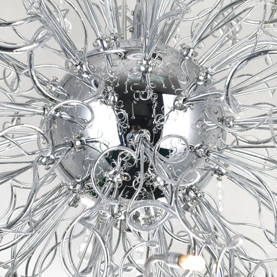 Cherry Blossom 48 Light Chrome Chandelier