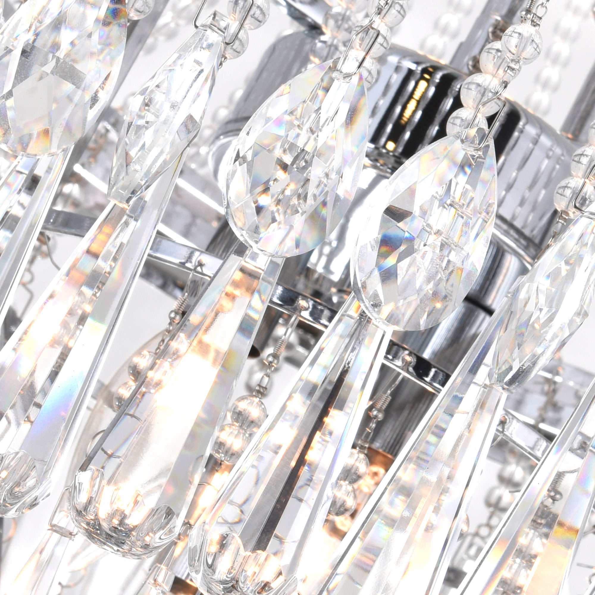 Vast 13 Light Chrome Chandelier