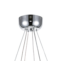 Ring Integrated LED 2 Ring 24in Chrome Chandelier